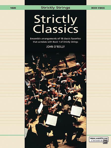 Strictly Classics, Book 1 - noty pro kontrabas