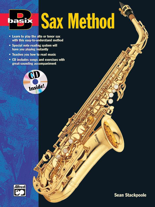 Basix Sax Method a CD alto a tenor saxofon