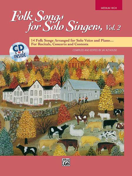 Folk Songs for Solo Singers, Vol. 2 - noty pro zpěv