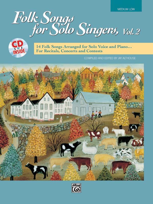 Folk Songs for Solo Singers, Vol. 2 - pro zpěv