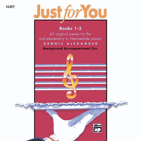 Just for You, CD for Books 1-3 - skladby pro klavír