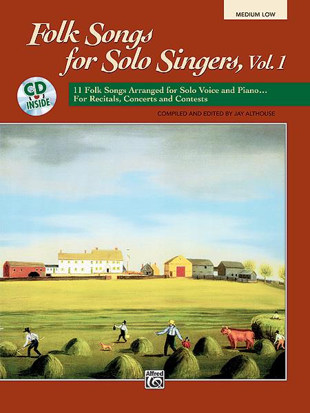 Folksongs For Solo Singers 1  pro středně nízký hlas