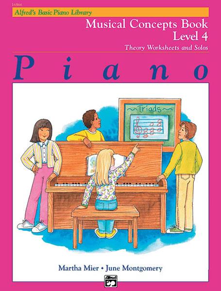 Alfred's Basic Piano Library Musical Concepts 4