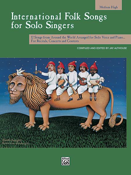 International Folk Songs for Solo Singers - noty pro zpěv