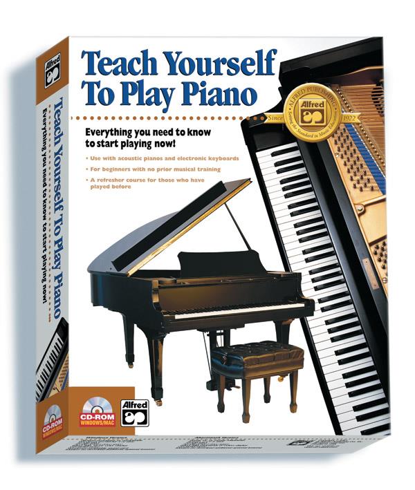 Alfred's Teach Yourself to Play Piano - Everything You Need to Know to Start Playing Now! klavír učebnice