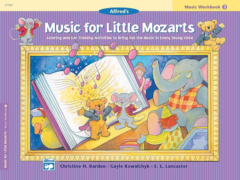 Music For Little Mozarts: Music Workbook 4 - noty a skladby pro klavír