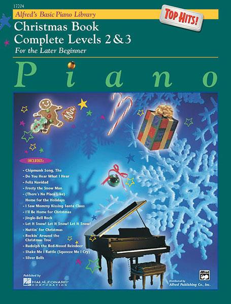 Alfred's Basic Piano Library Top Hits Christmas 2- - Complete 2-3