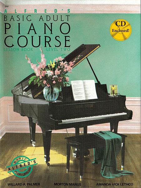Alfred's Basic Adult Piano Course Lesson Book 2 - noty pro hráče klavír