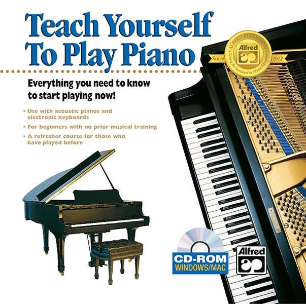 Alfred's Teach Yourself to Play Piano - Everything You Need to Know to Start Playing Now! klavír učebnice