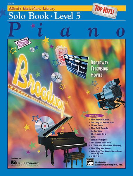 Alfred's Basic Piano Library Top Hits Solo Book 5
