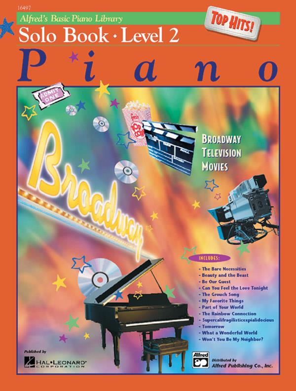 Alfred's Basic Piano Library Top Hits Solo Book 2