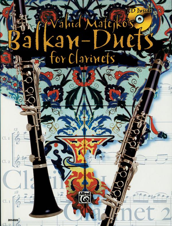 Vahid Matejko´s Balkan Duets for Clarinets - noty pro klarinet
