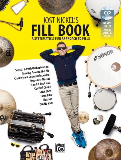 Jost Nickel's Fill Book - A Systematic and Fun Approach to Fills (book and MP3-CD) - noty pro bicí