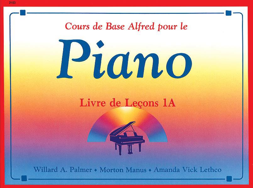 Alfred's Basic Piano Library Lesson 1A Frans - French Edition Lesson Book 1A