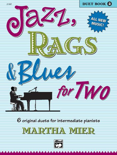 Jazz, Rags & Blues for 2 Book 2 - pro klavír