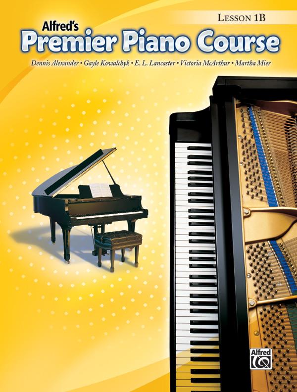 Premier Piano Course: Lesson Book 1B - noty a skladby pro klavír