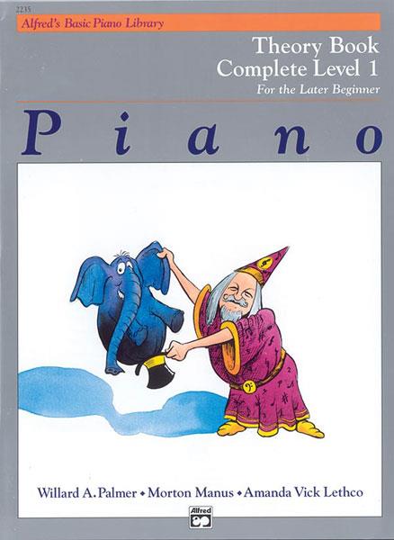 Alfred's Basic Piano Library Theory 1 Complete