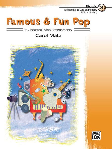 Famous & Fun Pop 3  - noty a skladby pro klavír