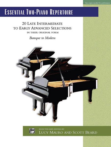 Essential Two-Piano Repertoire - 20 Late Intermediate to Early Advanced Selections in Their Original Form