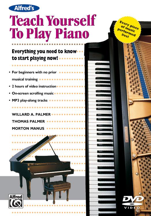 Alfred's Teach Yourself to Play Piano klavír učebnice