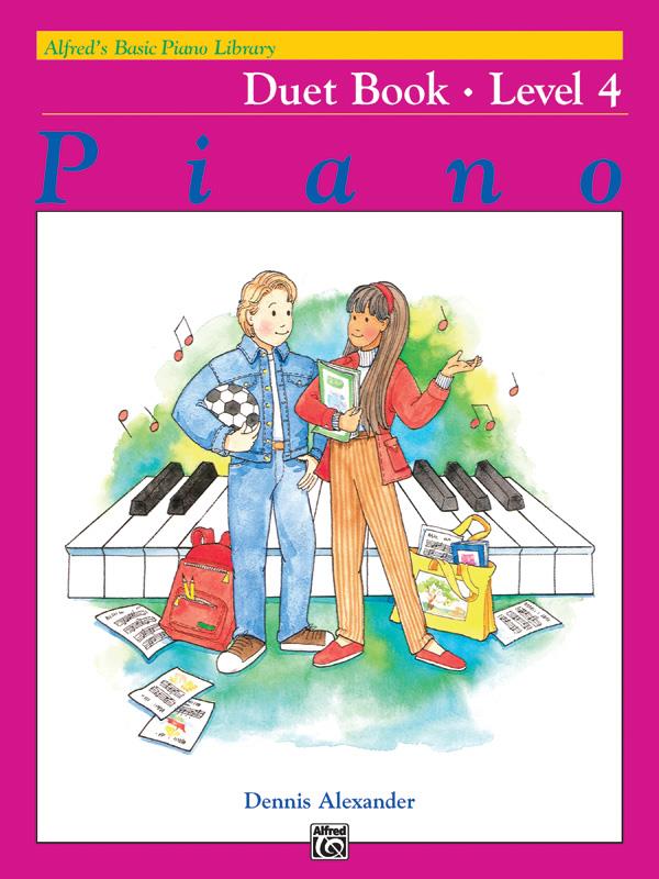 Alfred's Basic Piano Library Duet 4