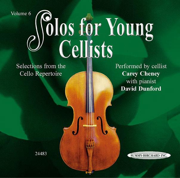 Solos for Young Cellists CD, Volume 6 - Selections from the Cello Repertoire