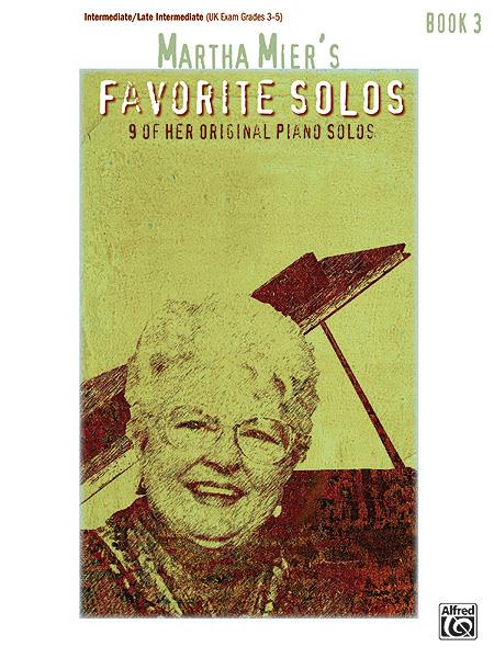 MARTHA MIER´S FAVORITE SOLOS book 3 / klavír