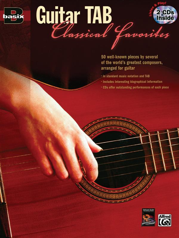 Basix Guitar TAB Classical Favorites - noty pro kytaru