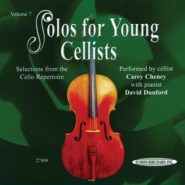 Solos for Young Cellists CD, Volume 7 - Selections from the Cello Repertoire