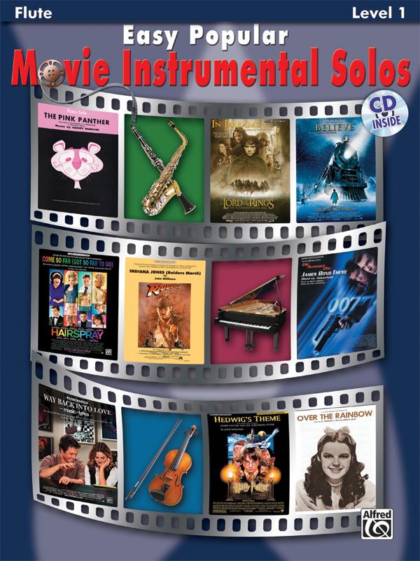 Easy Popular Movie Instrumental Solos - noty pro příčnou flétnu