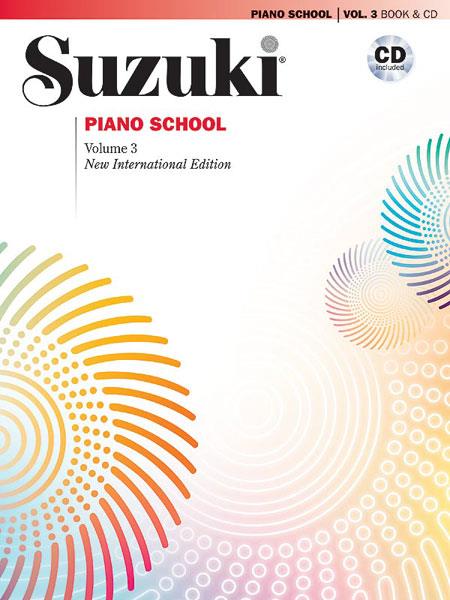 Suzuki Piano School 3 + CD - noty pro klavír