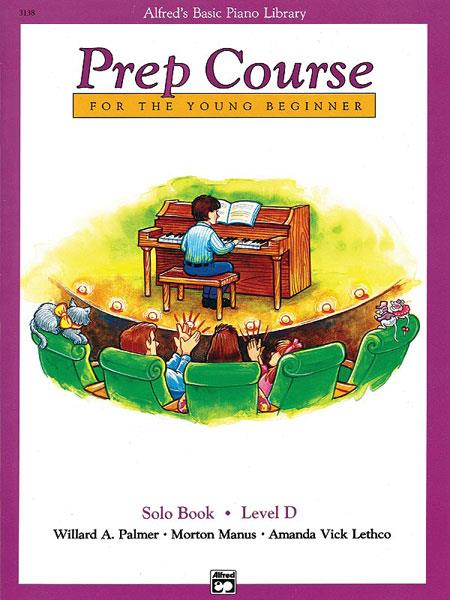Alfred's Basic Piano Library Prep Course Solo D