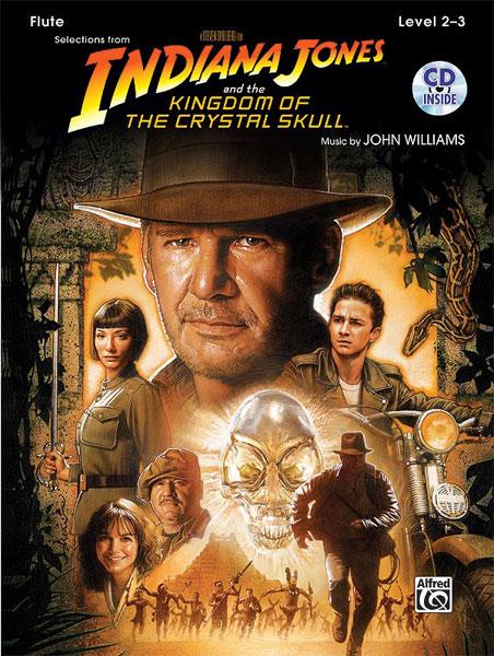Indiana Jones and The Kingdom Of The Crystal Skull - noty pro příčnou flétnu