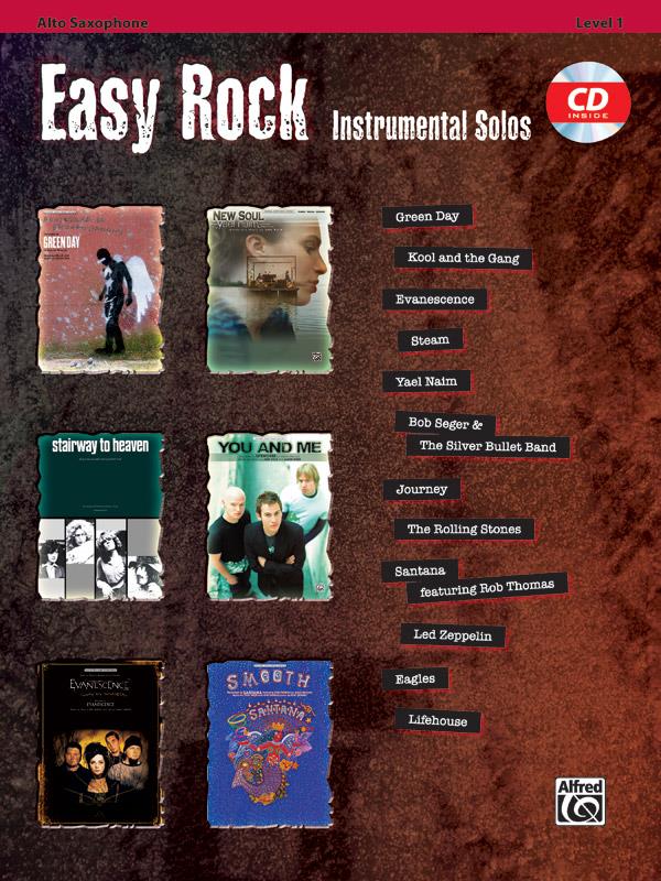 Easy Rock Instrumental Solos - noty pro saxofon