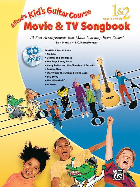 Alfred's Kid's Guitar Course Movie&TV SongBk 1&2 - noty pro kytaru