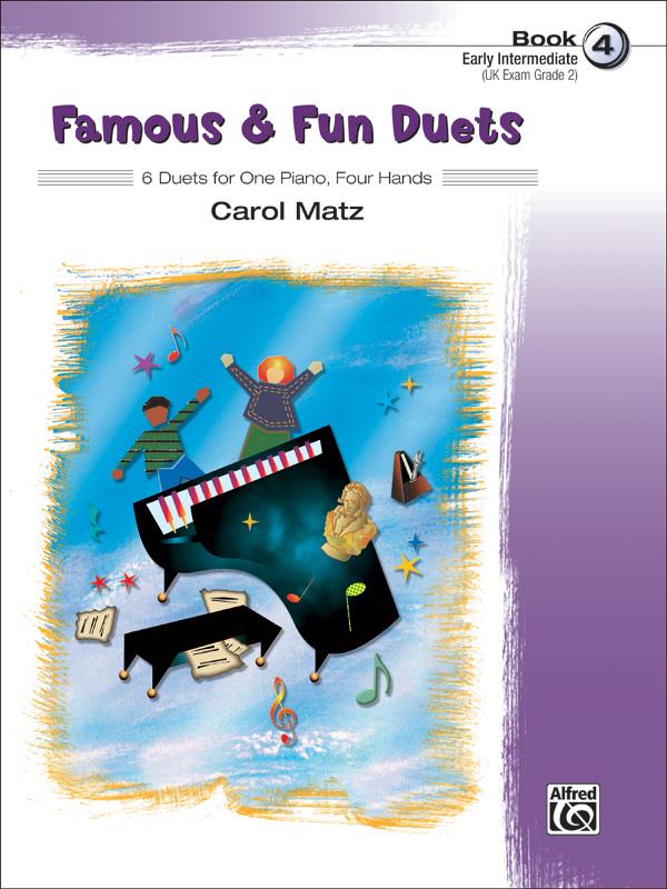 Famous & Fun Duets 4 - noty pro klavír