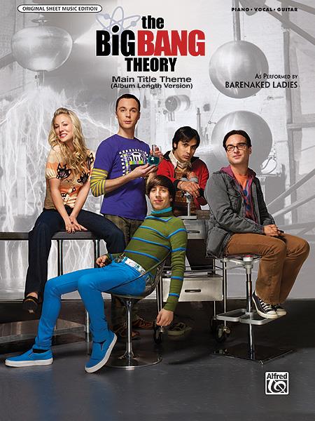 The Big Bang Theory (Main Title) - noty pro zpěv, klavír a akordové značky