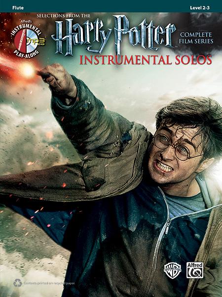 HARRY POTTER: Complete Film Series -  Instrumental Solos + CD / příčná flétna