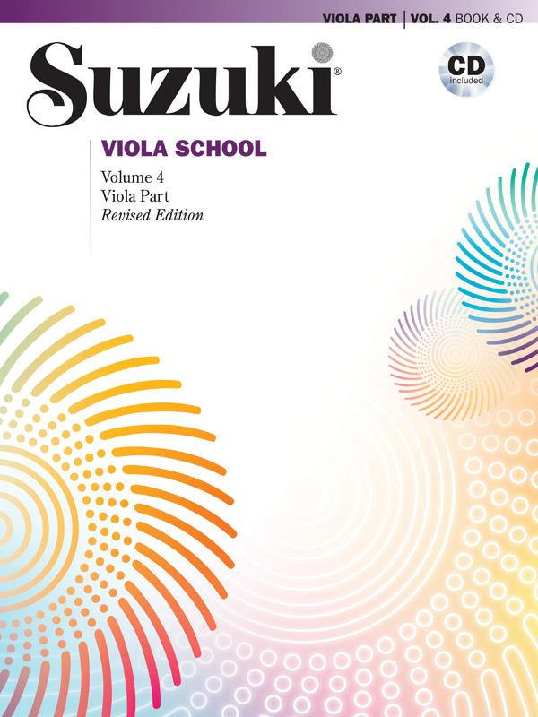 Suzuki Viola School, Volume 4 (Revised) - noty na violu