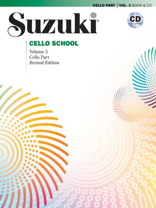 Suzuki Cello School 3 (Revised) - pro violoncello