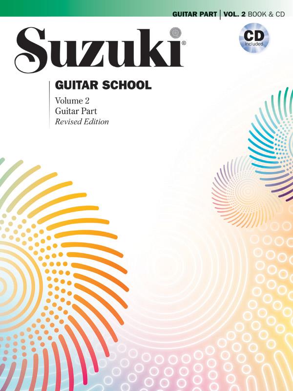 Suzuki Guitar School Volume 2 Revised Edition Guitar Book/Cd