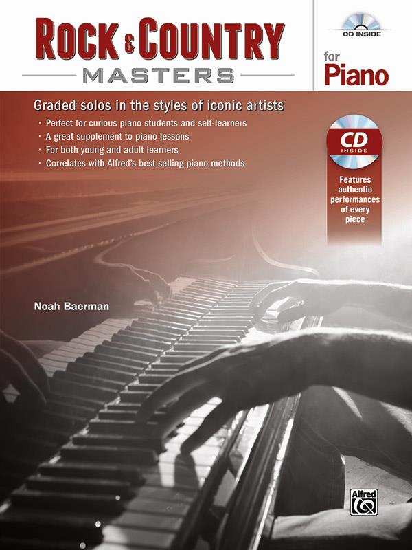 Rock & Country Masters for Piano - noty pro hráče na klavír