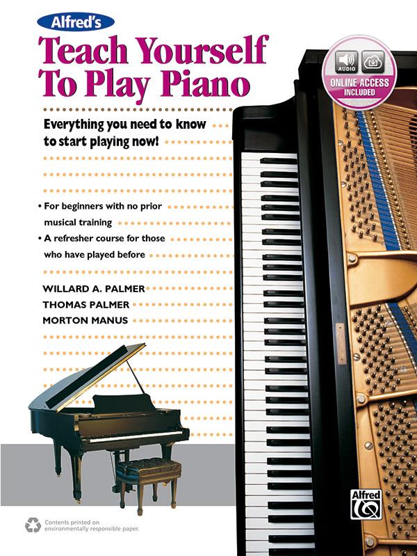 Alfred's Teach Yourself to Play Piano - Everything You Need to Know to Start Playing Now! klavír učebnice