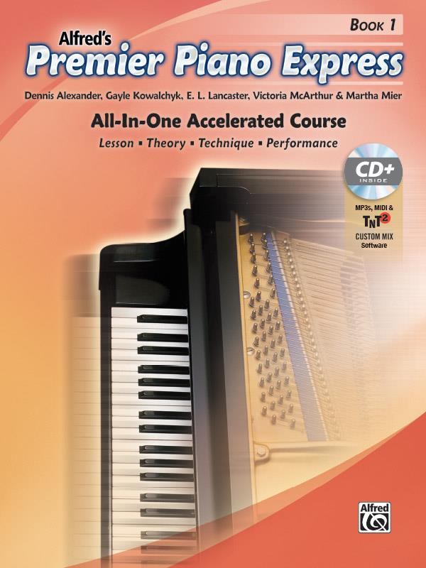 Premier Piano Express, Book 1 - noty pro hráče na klavír