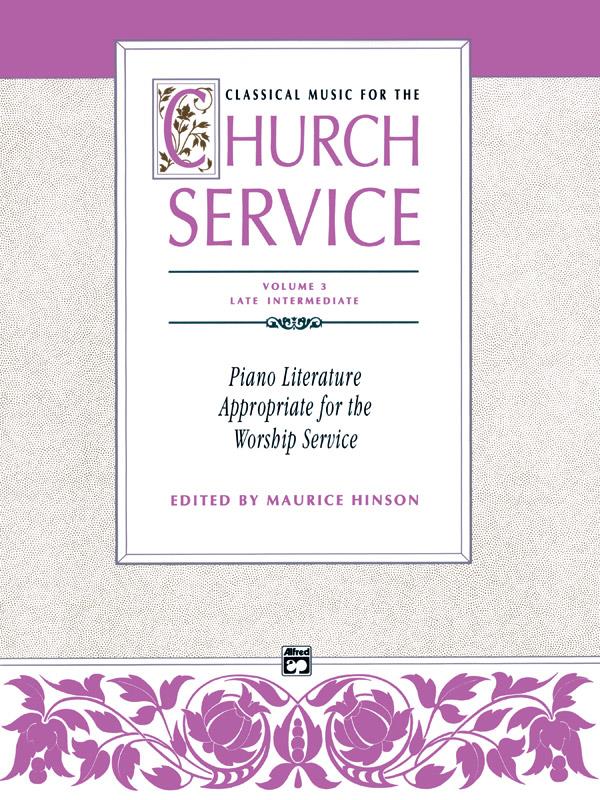 Church Service 3  - noty pro hráče na klavír