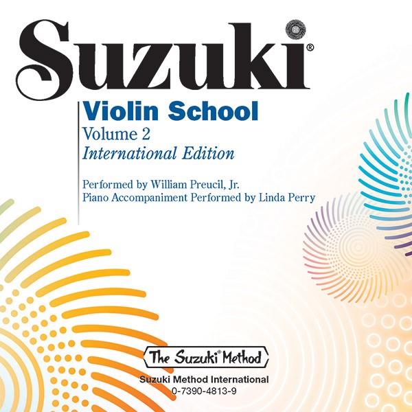 Suzuki Violin School Volume 2 - International edition - pro housle