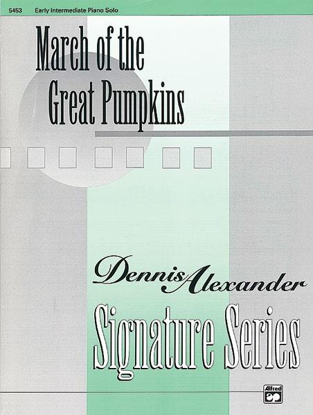 March of the Great Pumpkins - skladby pro klavír