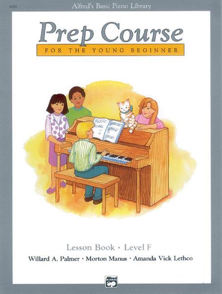 Alfred's Basic Piano Library Prep Course Lesson F