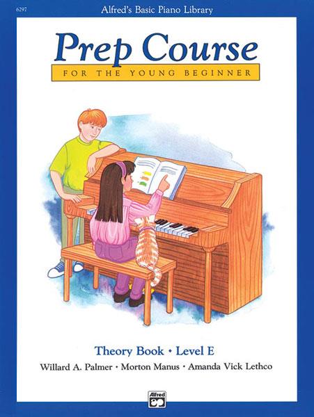 Alfred's Basic Piano Library Prep Course Theory E
