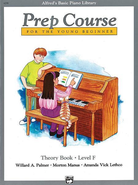 Alfred's Basic Piano Library Prep Course Theory F